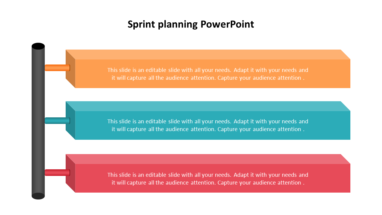 Amazing Sprint Planning PowerPoint Template Design